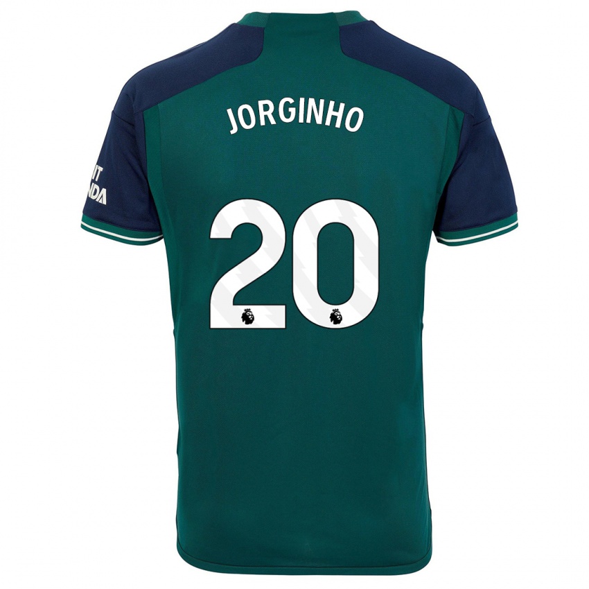 Herren Jorginho #20 Grün Ausweichtrikot Trikot 2023/24 T-Shirt Belgien