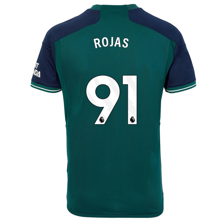 Herren Alexei Rojas #91 Grün Ausweichtrikot Trikot 2023/24 T-Shirt Belgien