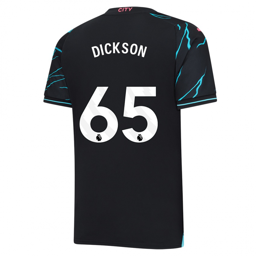 Heren Will Dickson #65 Donkerblauw Thuisshirt Derde Tenue 2023/24 T-Shirt België