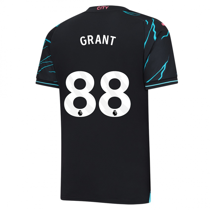 Herren True Grant #88 Dunkelblau Ausweichtrikot Trikot 2023/24 T-Shirt Belgien