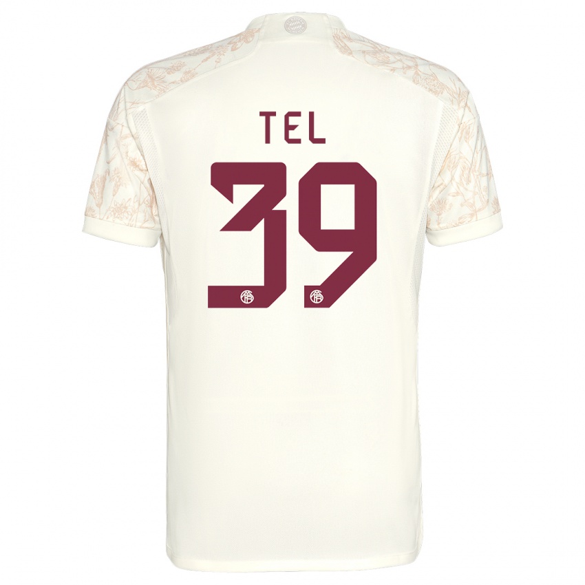 Herren Mathys Tel #39 Cremefarben Ausweichtrikot Trikot 2023/24 T-Shirt Belgien