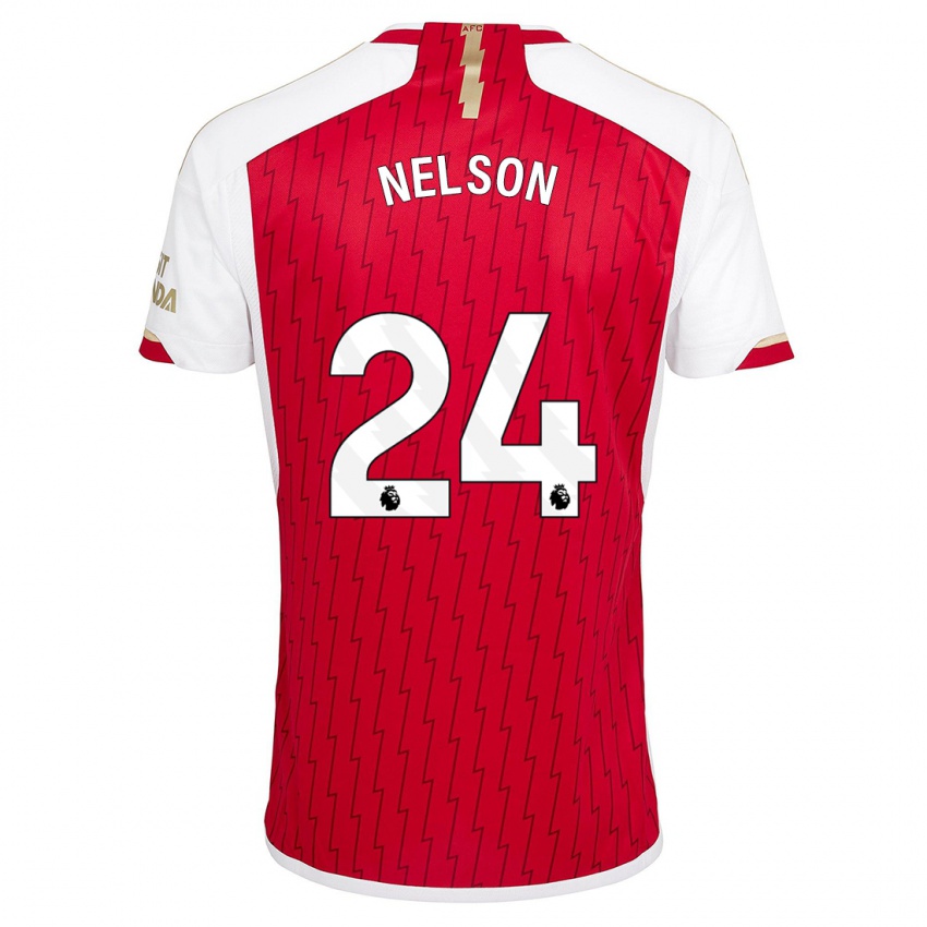 Damen Reiss Nelson #24 Rot Heimtrikot Trikot 2023/24 T-Shirt Belgien