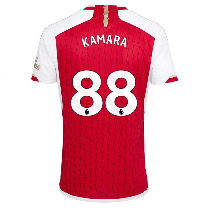 Damen Osman Kamara #88 Rot Heimtrikot Trikot 2023/24 T-Shirt Belgien