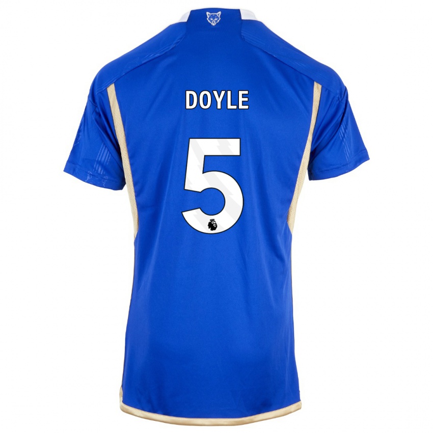 Damen Callum Doyle #5 Königsblau Heimtrikot Trikot 2023/24 T-Shirt Belgien