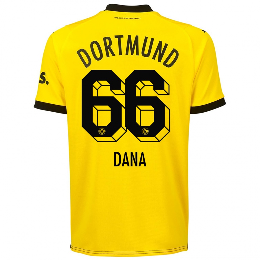 Damen Bleckmann Dana #66 Gelb Heimtrikot Trikot 2023/24 T-Shirt Belgien
