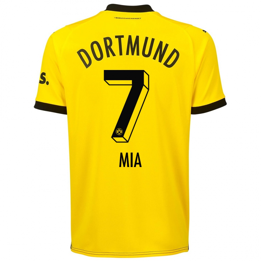 Damen Zschocke Mia #7 Gelb Heimtrikot Trikot 2023/24 T-Shirt Belgien
