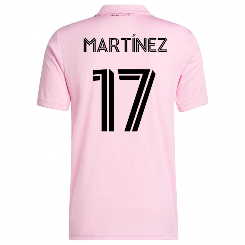 Damen Josef Martínez #17 Rosa Heimtrikot Trikot 2023/24 T-Shirt Belgien