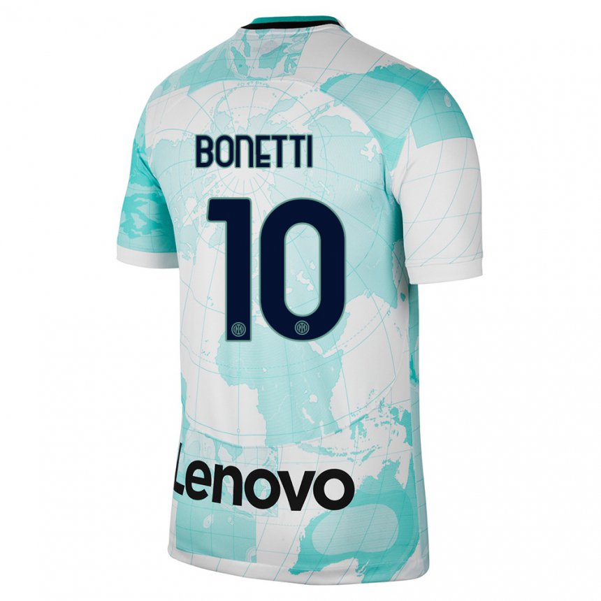Damen Tatiana Bonetti #10 Hellgrün Weiß Ausweichtrikot Trikot 2022/23 T-shirt Belgien