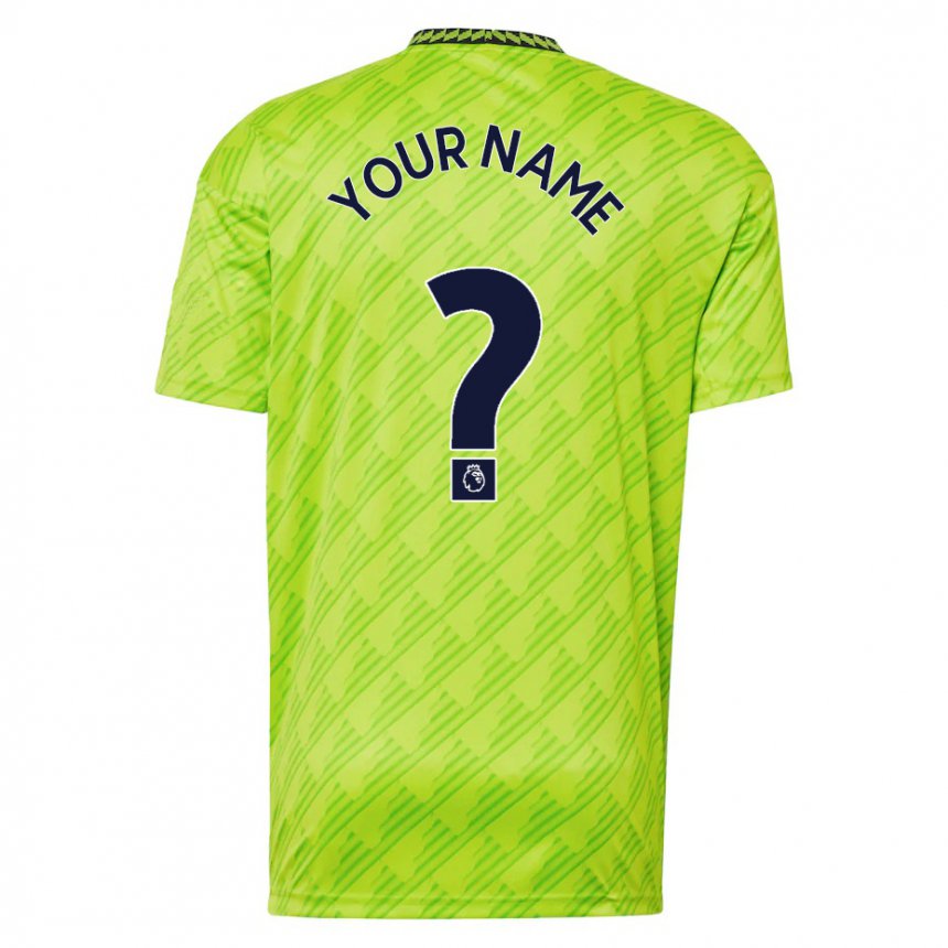 Damen Ihren Namen #0 Hellgrün Ausweichtrikot Trikot 2022/23 T-shirt Belgien