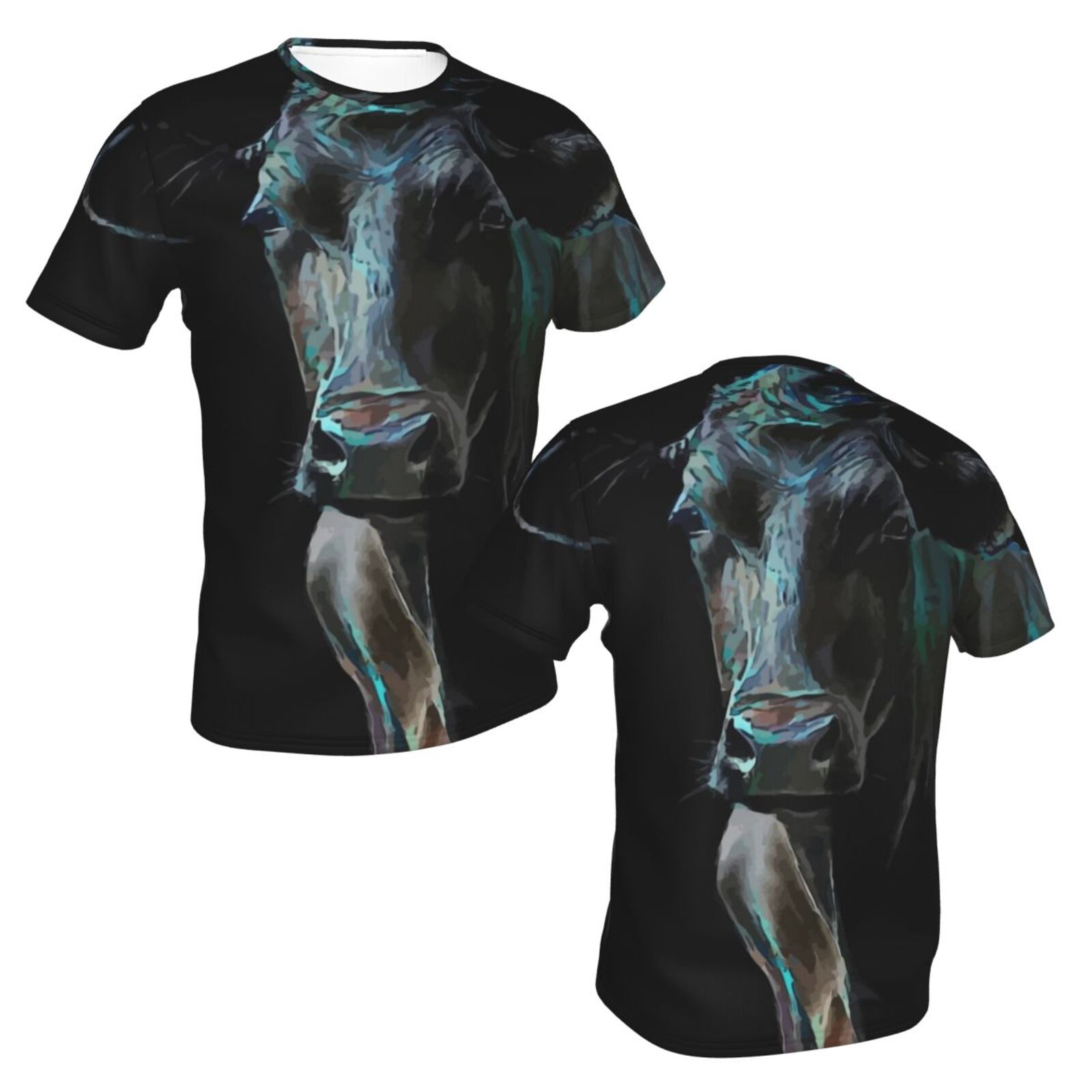 T-shirt Belgique Classique Vaca Premium Éléments Multimédias Mixtes