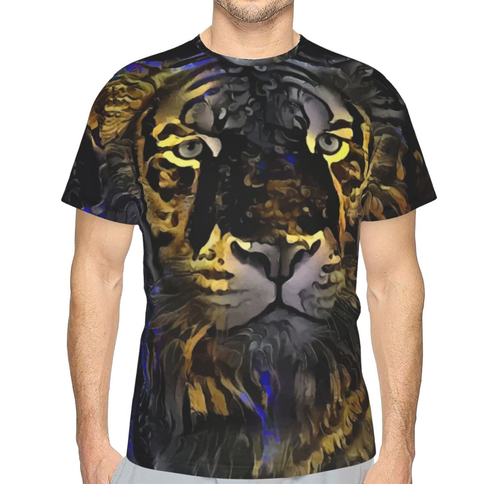 T-shirt Belgique Classique Tigermoon 2021 Éléments Multimédias Mixtes